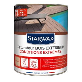 SATURATEUR HAUTE PROTECTION POUR TERRASSES EN BOIS 1 L