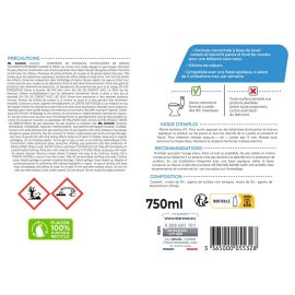 DÉSINFECTANT GEL WC À BASE DE JAVEL BLANCHISSANT SURPUISSANT 750 ML