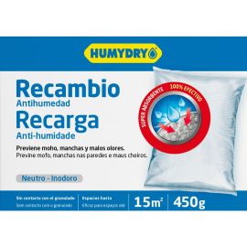 RECHARGE ABSORBEUR D'HUMIDITÉ 450 GRAMMES HUMYDRY PARFUM NEUTRE