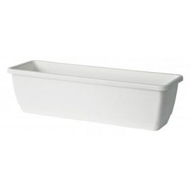 BALCONNIÈRE AVEC SOUCOUPE INIS 60 CM BLANC