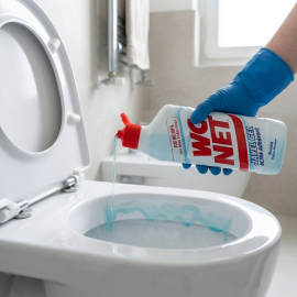 GEL JAVEL ULTRA ADHÉRENT DÉSINFECTANT ET BLANCHISSANT POUR TOILETTES ET SALLE DE BAIN 750 ML WC NET