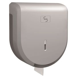 DISTRIBUTEUR PAPIER HYGIÉNIQUE JVD ABS GRIS METALLISÉ