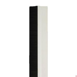 BAS DE PORTE ADHESIF BROSSE 93 CM BLANC