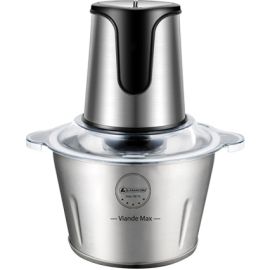 HACHOIR ÉLECTRIQUE 2 LITRES 300 WATTS 2 VITESSES INOX LAMACOM