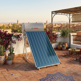 CHAUFFE-EAU SOLAIRE THERMOSIPHON BOSCH 200 LITRES 1 CAPTEUR