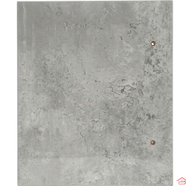 TABLETTE MURALE EN BOIS MDF DÉCOR BÉTON À FIXATION INVISIBLE 300 X 235 X 38 MM