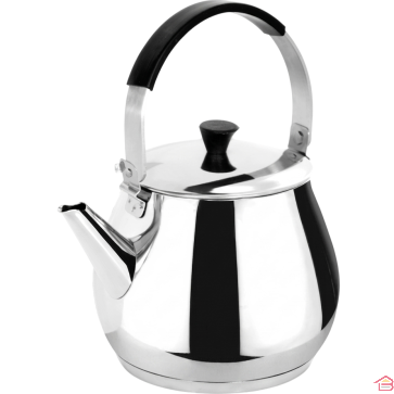 BOUILLOIRE À GAZ EN ACIER INOXYDABLE 3 LITRES AVEC POIGNÉE ERGONOMIQUE