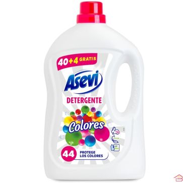 DÉTERGENT ASEVI 3 L COULEURS CONCENTRÉ 40 LAVAGES