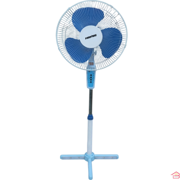 VENTILATEUR SUR PIED RÉGLABLE 16 POUCES À 3 VITESSES AVEC OSCILLATION NEWTEC