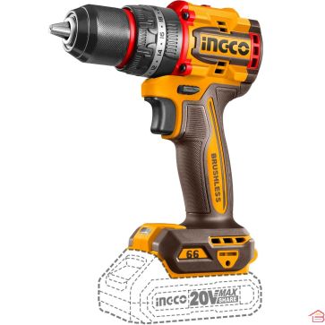 PERCEUSE VISSEUSE À PERCUSSION SANS FIL SANS BALAIS 20V INGCO AVEC 2 BATTERIES ET ACCESSOIRES