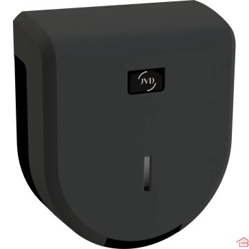 DISTRIBUTEUR DE PAPIER HYGIÉNIQUE JUMBO CLEANLINE NOIR MAT POUR ROULEAU 200 MÈTRES JVD