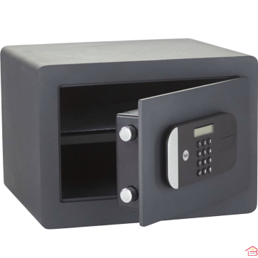 COFFRE-FORT ÉLECTRONIQUE YALE YSFB 250 À EMPREINTE DIGITALE ET CODE PIN 20,5 L SÉCURITÉ ANTI-PERÇAGE