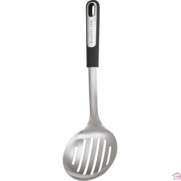 ÉCUMOIRE DE CUISINE EN ACIER INOXYDABLE AVEC GRANDE TÊTE PERFORÉE GRAPHITE BERGHOFF
