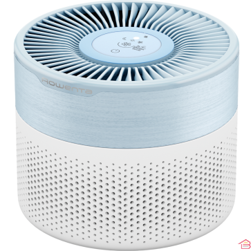 PURIFICATEUR D’AIR COMPACT HEPA ALLERGY PLUS BLEU ET BLANC ROWENTA PURE AIR MINI PU1520F0