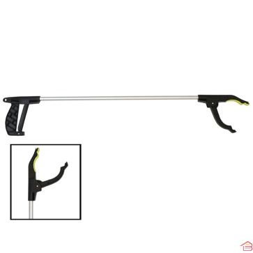 PINCE RAMASSE-OBJETS 76 CM EN ALUMINIUM ET PLASTIQUE PINCE DE PRÉHENSION À LONGUE PORTÉE