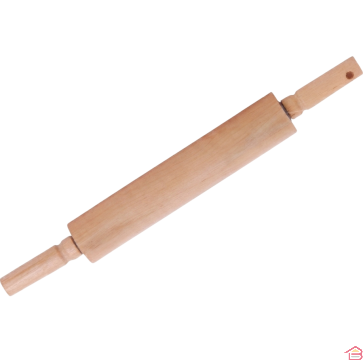 ROULEAU À PÂTE EN BOIS POUR PÂTISSERIE ET BOULANGERIE