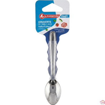SET DE 12 CUILLÈRES À MOKA EN ACIER INOXYDABLE EFFET MIROIR LAMACOM DIAFA