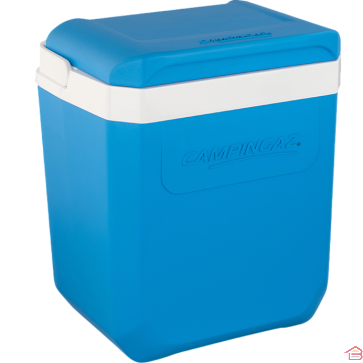GLACIÈRE RIGIDE ISOTHERME PORTABLE 26 LITRES POUR CAMPING PLAGE ET PIQUE NIQUE CAMPINGAZ ICETIME PLUS
