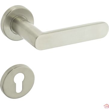 POIGNÉE DE PORTE YALE ASSA ABLOY ELISA INOX ACIER INOXYDABLE CYLINDRE EUROPEEN