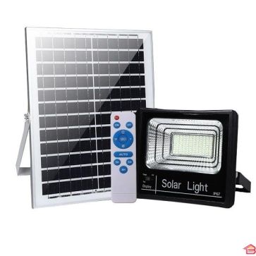 PROJECTEUR SOLAIRE 60/50W AVEC TELECOMMANDE