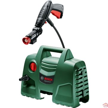 NETTOYEUR HAUTE PRESSION BOSCH EASY AQUATAK 100 1100 W 100 BAR AVEC PISTOLET 360 DEGRÉS ET BUSE DÉTERGENT