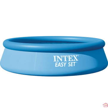 PISCINE GONFLABLE AUTOPORTANTE EASY SET RONDE 3,05 X 0,76 MÈTRE AVEC POMPE DE FILTRATION INTEX JARDIN FAMILLE