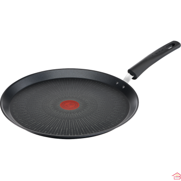 CRÊPIÈRE TEFAL UNLIMITED 25 CM ANTIADHÉSIVE AVEC REVÊTEMENT TITANIUM 6X COMPATIBLE INDUCTION