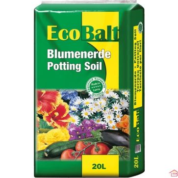 TERREAU UNIVERSEL 20 LITRES POUR PLANTES INTÉRIEUR ET EXTÉRIEUR ECOBALT