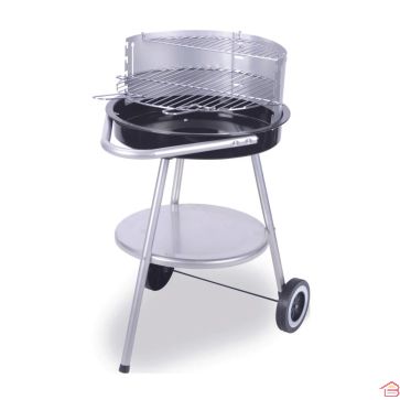 BARBECUE ROND AVEC ROUES