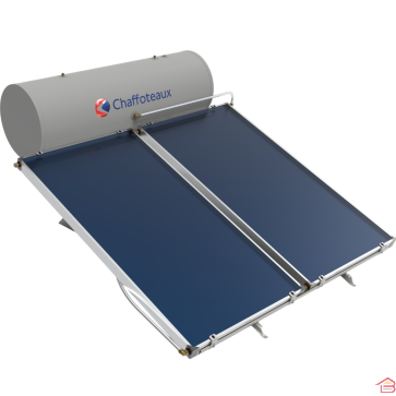 CHAUFFE-EAU SOLAIRE ZELIOS THERMO GR-E 200 LITRES 2 PLAQUES CHAFFOTEAUX