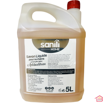 SAVON LIQUIDE POUR LES MAINS PARFUM VANILLE 5 LITRES PH NEUTRE ANTIBACTRIEN