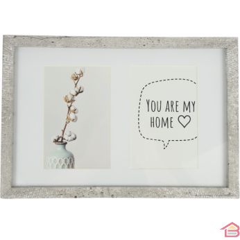 WOLTU Lot de 5 Cadre Photo 10x15 cm avec Passe Partout, Cadre